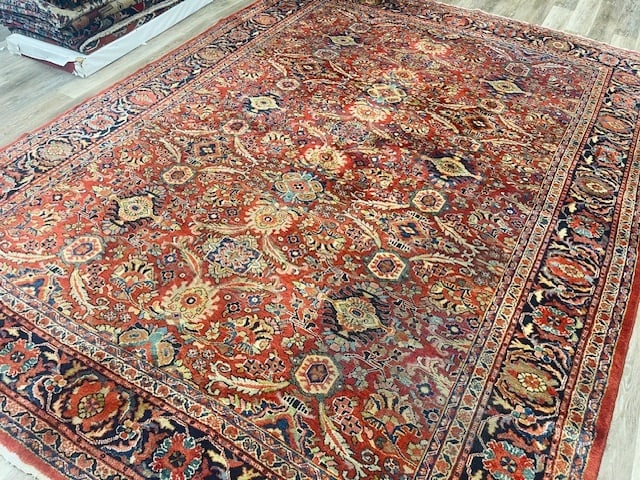 Antique All over Persian Mahal Rug-5385 - 5
