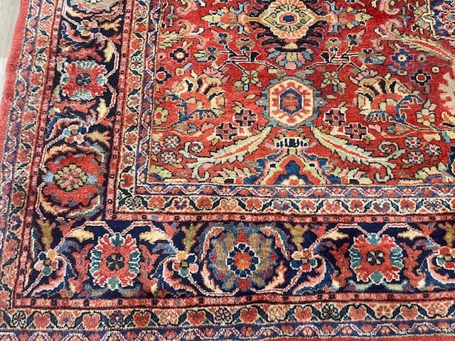 Antique All over Persian Mahal Rug-5385 - 7