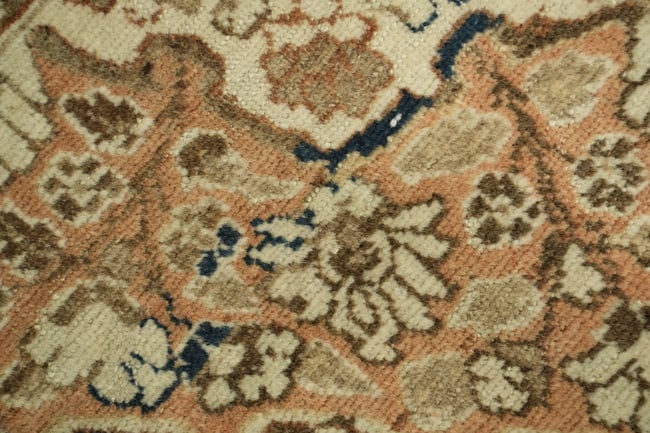 Pre-1900 Antique Beige Tabriz Haj-Jalili Persian Rug 4'x6' - 9