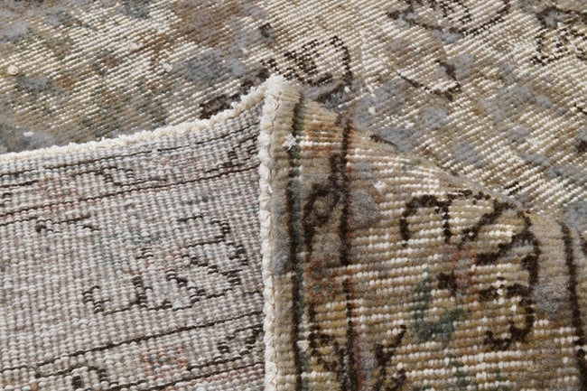 6'2'' x 9'10'' Handmade Vintage Wool Rug - 20255 - 14