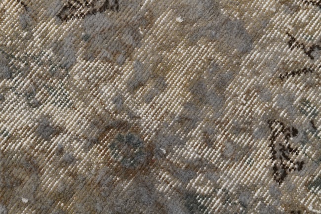 6'2'' x 9'10'' Handmade Vintage Wool Rug - 20255 - 7