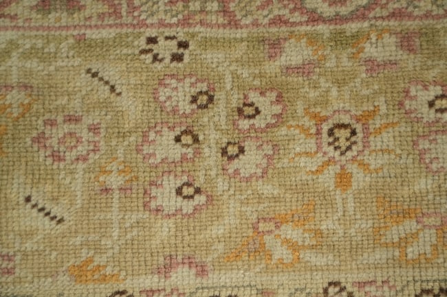 Pre-1900 Antique Anatolian Turkish Silk Rug 5x6 - 10