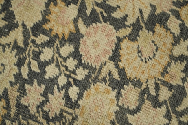 Pre-1900 Antique Anatolian Turkish Silk Rug 5x6 - 12
