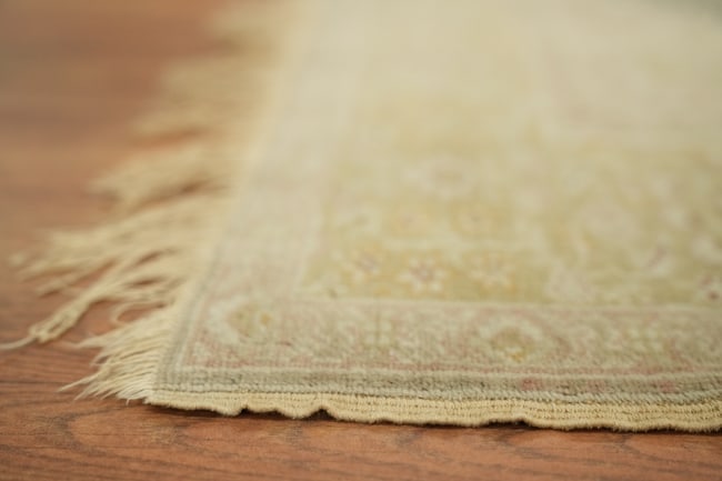 Pre-1900 Antique Anatolian Turkish Silk Rug 5x6 - 13