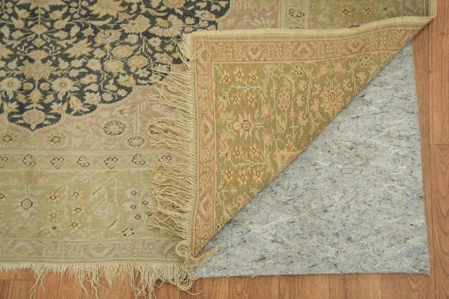 Pre-1900 Antique Anatolian Turkish Silk Rug 5x6 - 6