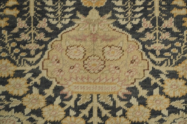 Pre-1900 Antique Anatolian Turkish Silk Rug 5x6 - 7