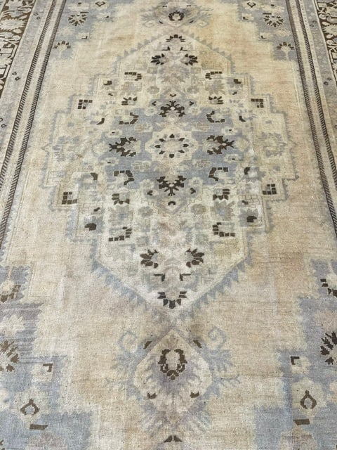Antique Turkish Gallery Size Rug-3307 - 4