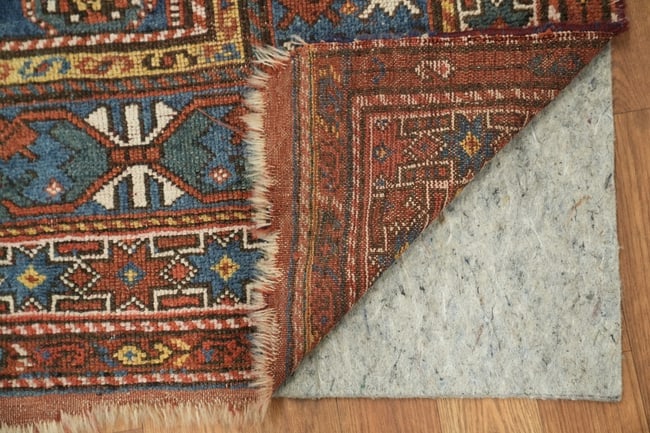 Pre-1900 Antique Qashqai Persian Wool Rug 4x8 - 6