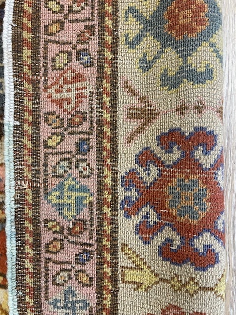 Colorful Antique South Caucasian Runner-4967 - 7