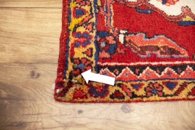 Vintage Floral Rusty Red 9X12 Bakhtiari Persian Round Rug - 9