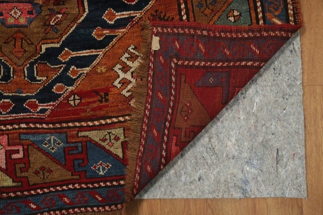 Blue Vegetable Antique Tribal Wool Kazak Oriental Area Rug 5x9 - 6