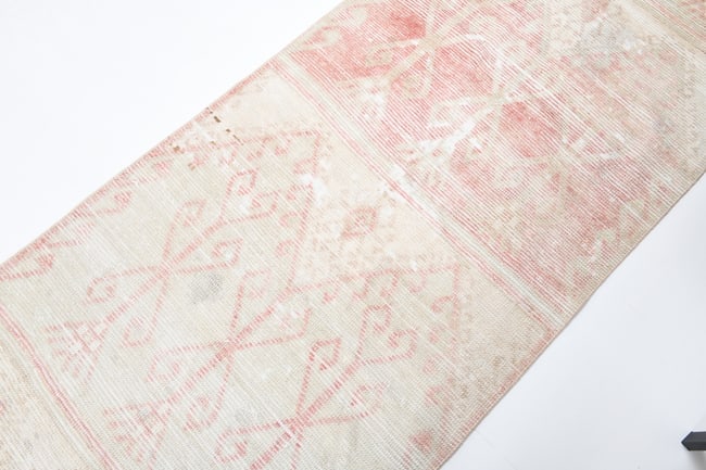 2'10'' x 12'4'' Turkish Vintage Runner Rug - 7309 - 7