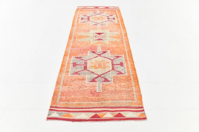 2'11'' x 10'2'' Vintage Wool Runner Rug - 23481 - 16