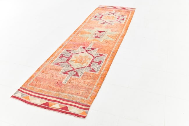 2'11'' x 10'2'' Vintage Wool Runner Rug - 23481 - 17