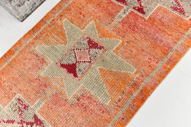 2'11'' x 10'2'' Vintage Wool Runner Rug - 23481 - 6
