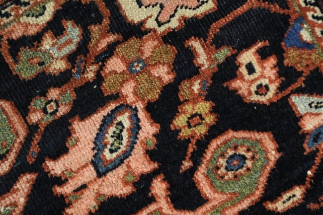 Green Antique Wool Sultanabad Persian Rug 4x6 - 10