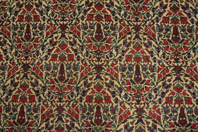 Antique Bakhtiari Persian Wool Rug 5x6 - 10
