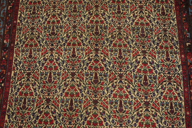 Antique Bakhtiari Persian Wool Rug 5x6 - 8