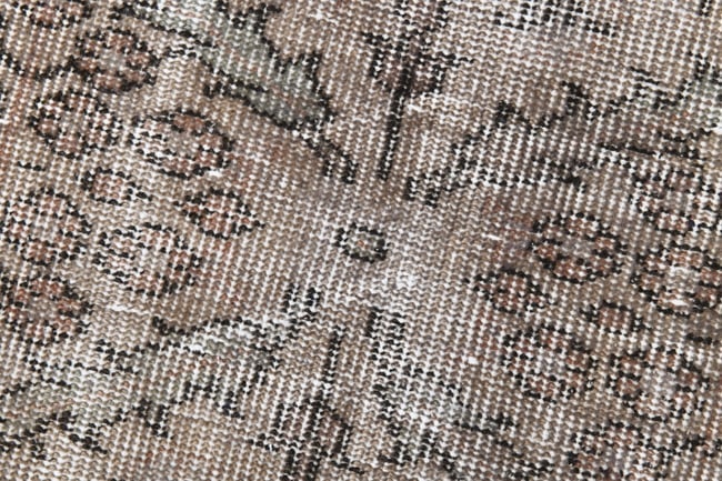 6'3'' x 9'7'' Handmade Vintage Wool Rug - 21061 - 7