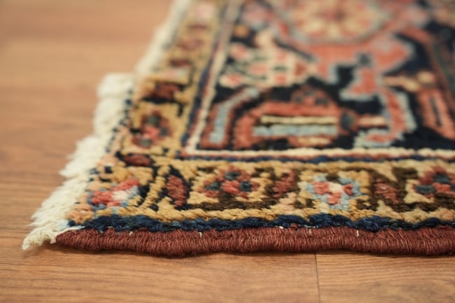 Antique Geometric Heriz Persian Large Rug 10x19 - 20