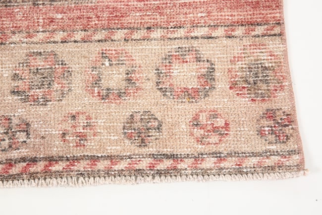 2'7'' x 13'6'' Turkish Vintage Runner Rug - 5871 - 12