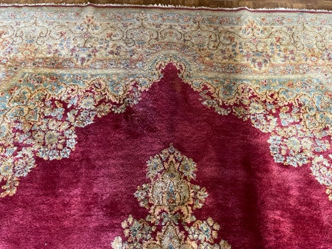 Antique persian kerman rug-4964 - 5