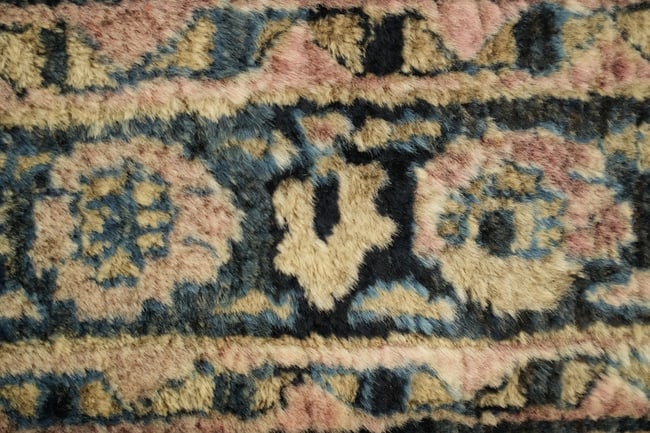 Antique Wool Sarouk Persian Runner Rug 2x5 - 10