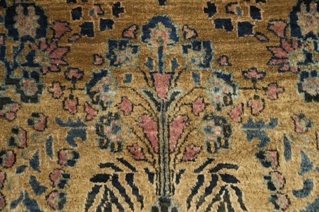 Antique Wool Sarouk Persian Runner Rug 2x5 - 7