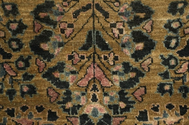 Antique Wool Sarouk Persian Runner Rug 2x5 - 8