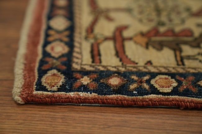 Antique Vegetable Dye Heriz Serapi Persian Area Rug 6x8 - 16
