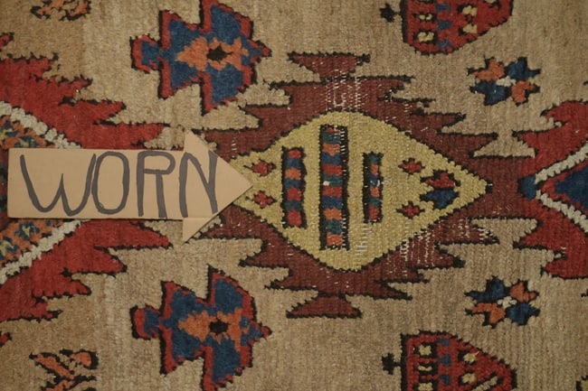 Pre-1900 Antique Sarab Persian Runner Wool Rug 3x10 - 17