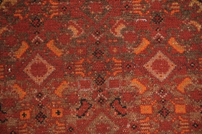 Pre-1900 Antique Bidjar Persian Wool Rug 3x10 - 8