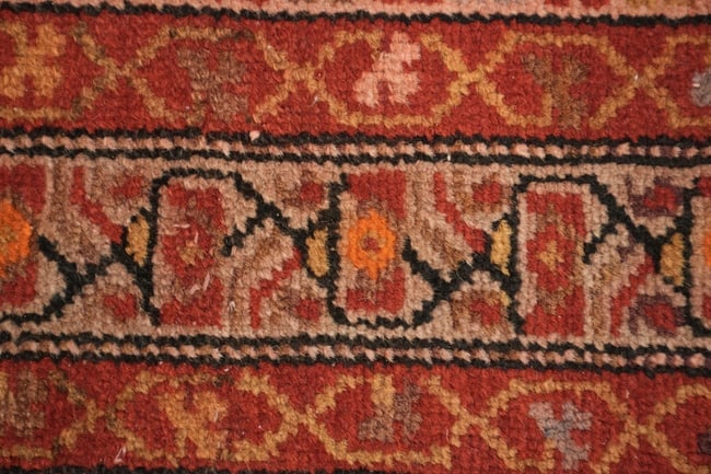 Pre-1900 Antique Bidjar Persian Wool Rug 3x10 - 9