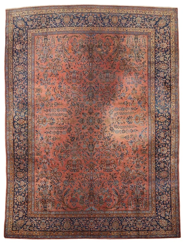 Collectible Antique Kashan Persian Wool Area Rug 9x11 (1 of 20)