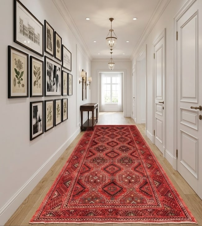 Vintage Red Tribal 5X10 Shiraz Lori Persian Rug - 2