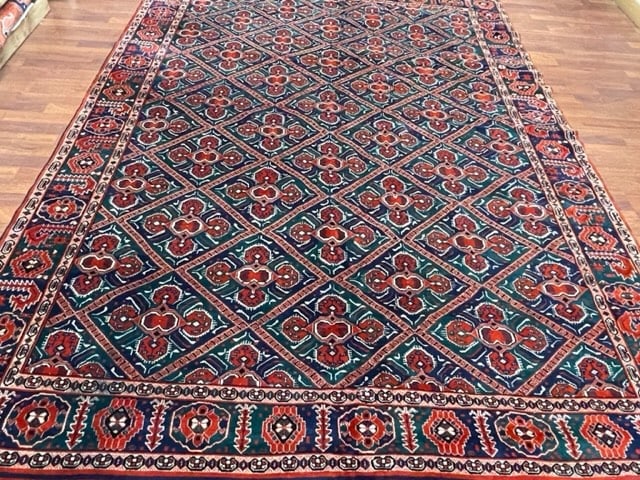 Antique Persian Turkoman Rug-4489 - 7