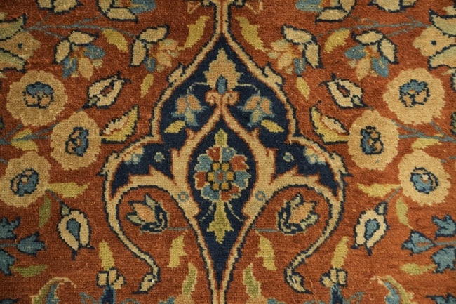 Antique Khoy Persian Wool Area Rug 8x11 - 8