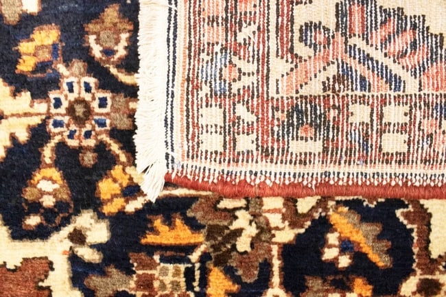 Vintage Brown Floral 10X12 Bakhtiari Persian Rug - 20
