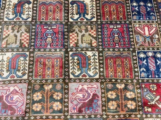 Vintage Persian Garden Design bakhtiar Rug-5377 - 7