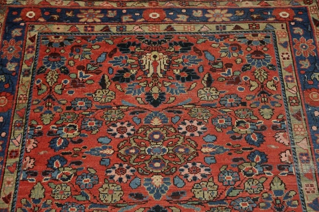 Antique Bakhtiari Persian Wool Rug 5x7 - 6