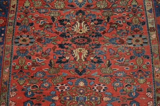 Antique Bakhtiari Persian Wool Rug 5x7 - 7