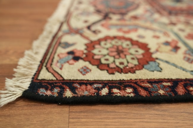 Pre-1900 Antique Heriz Serapi Persian Large Rug 10'x12' - 14