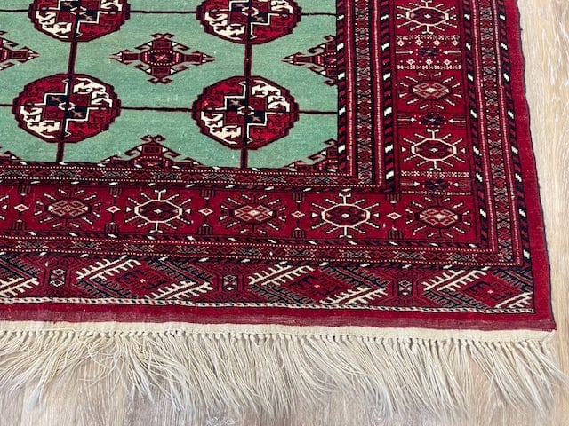 Vintage Persian TUrkoman Rug-5332 - 3