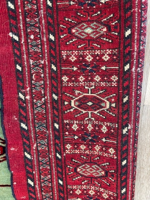 Vintage Persian TUrkoman Rug-5332 - 8