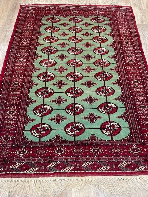 Vintage Persian TUrkoman Rug-5332 - 9