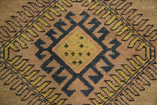 Antique Heriz Bakhshayesh Persian Runner Wool Rug 4x14 - 7