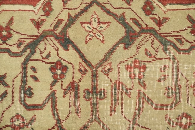 Pre-1900 Antique Agra Oriental Large Wool Rug 13x16 Museum Piece - 10