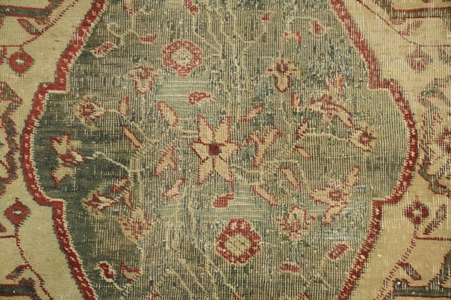 Pre-1900 Antique Agra Oriental Large Wool Rug 13x16 Museum Piece - 7