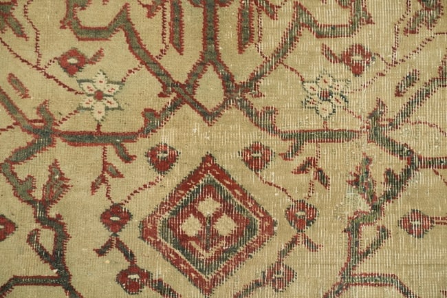 Pre-1900 Antique Agra Oriental Large Wool Rug 13x16 Museum Piece - 9
