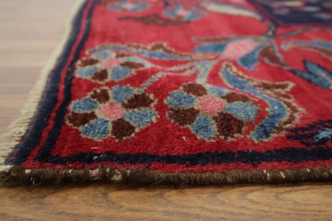 Antique Blue Sultanabad Ziegler Persian Wool Rug 4x6 - 15